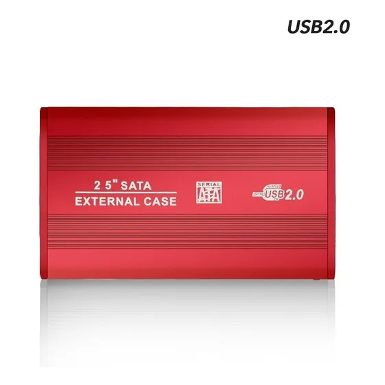 Case De Disco Duro Sata Externo Usb 2.0 2.5