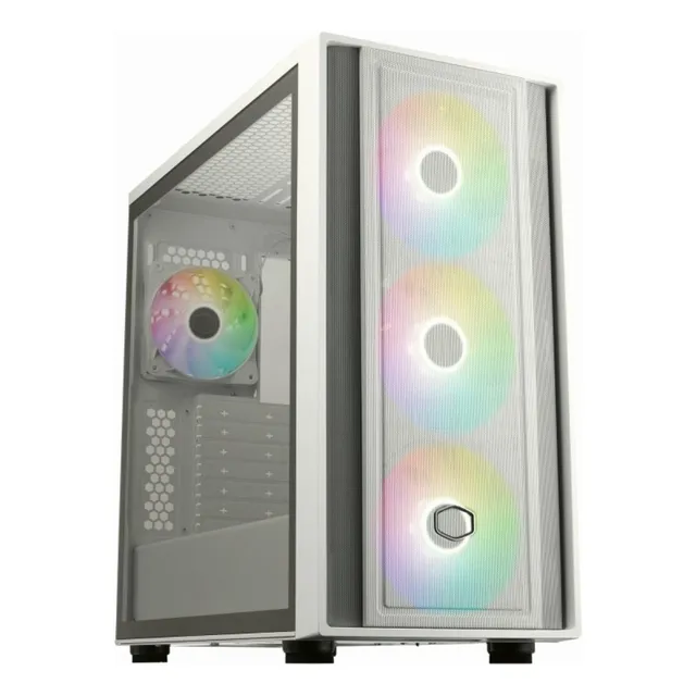Cooler Master Masterbox 600 -atx Media Torre, Color Blanco,