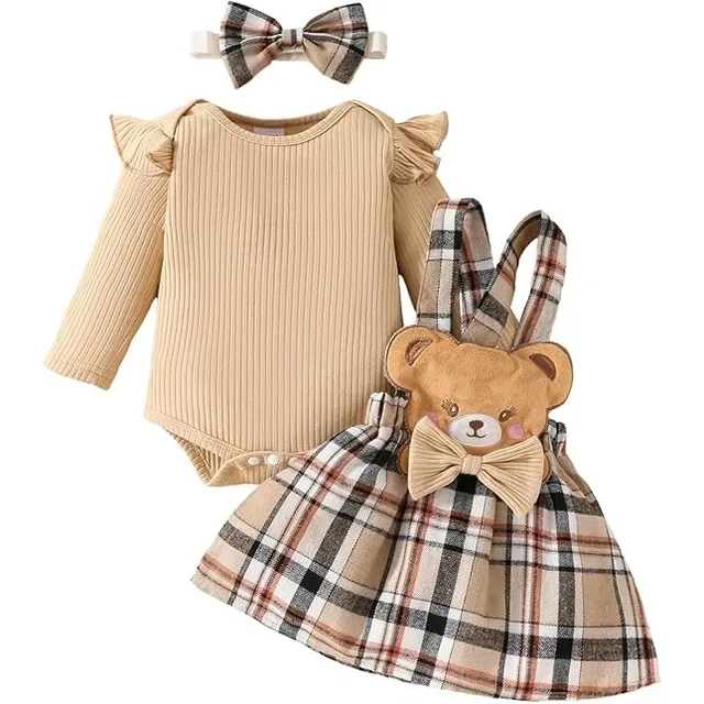 Vestido Para Niñas Jamper Con Polo