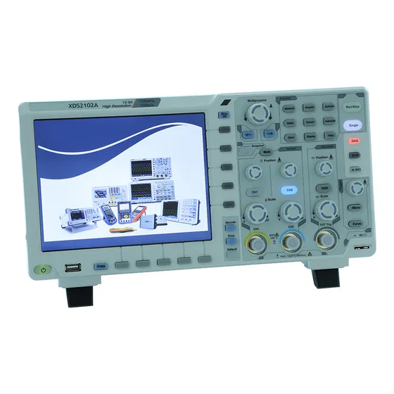 Osciloscópio Digital Xds2102a 100mhz Adc Adc De Alta Resoluç