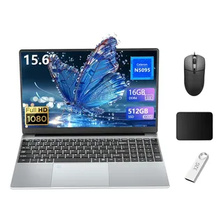 Notebook Equipado Intel Celeron Processor N5095 Memoria Ddr4 16gb Ram 512gb Ssd 15,6 Led Fhd 5000mah 1.6kg PortĂĄtil Prata Notebook Equipado Intel Celeron Processor N5095 Memoria Ddr4 16gb Ram 512gb Ssd 15,6 Led Fhd 5000mah 1.6kg PortĂĄtil Prata