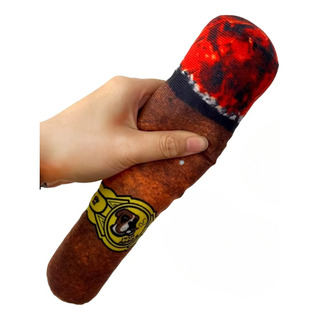 Brinquedo Pelúcia Com Apito Para Cães Cigarro Charuto Pet Brinquedo Pelúcia Com Apito Para Cães Cigarro Charuto Pet