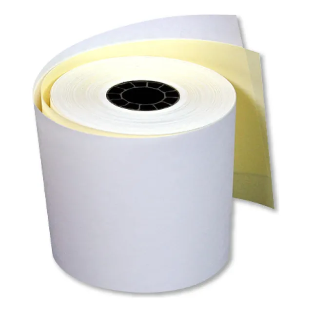 100 Rollos Papel Autocopia Impresora B/a 57 X 60 Mm - 15 M