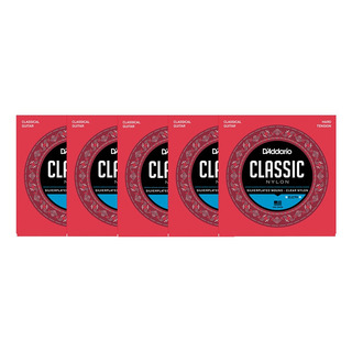 Pack De 5 Cuerdas Para Guitarra Clásica D'addario Ej27h Pack De 5 Cuerdas Para Guitarra Clásica D'addario Ej27h