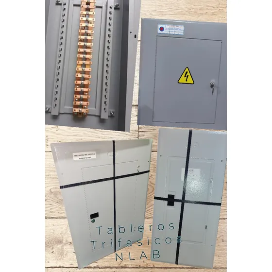 Tablero Bifásico Trifásico Nlab 12 18 24 30 36 Circuitos
