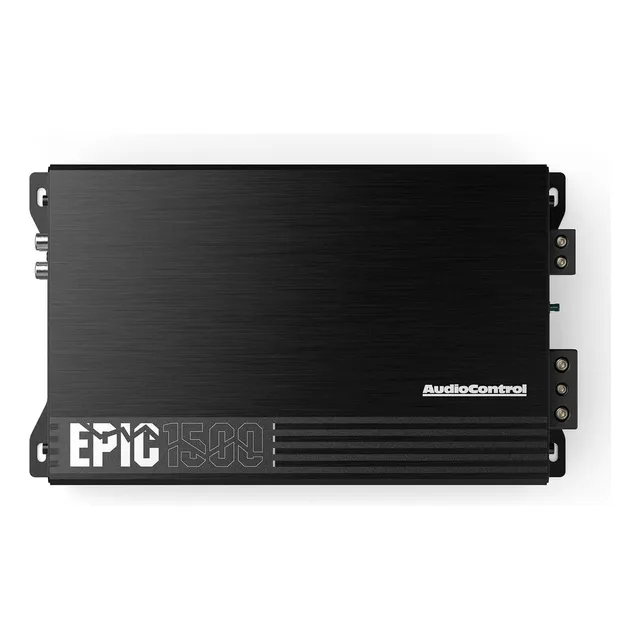 Amplificador Audiocontrol Epic1500 Monoblock 600w Clase D Color Negro