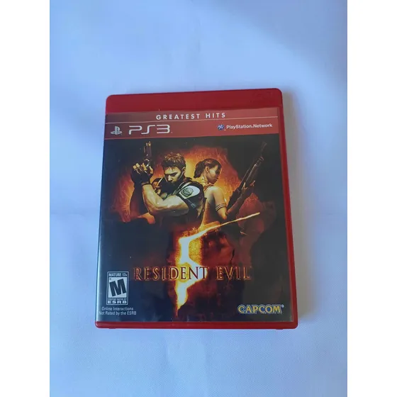 Resident Evil 5 Ps3 Midia Fisica