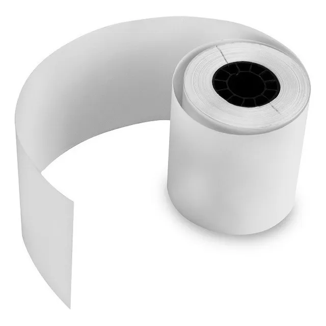 15 Rollos De Papel Termico 57x45 Mm Para Impresora 58mm Color blanco Printium