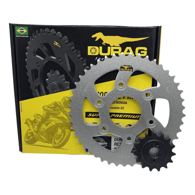 Kit Coroa E Pinhão Ktm Duke 390 2010 2011 2012 2013 2014