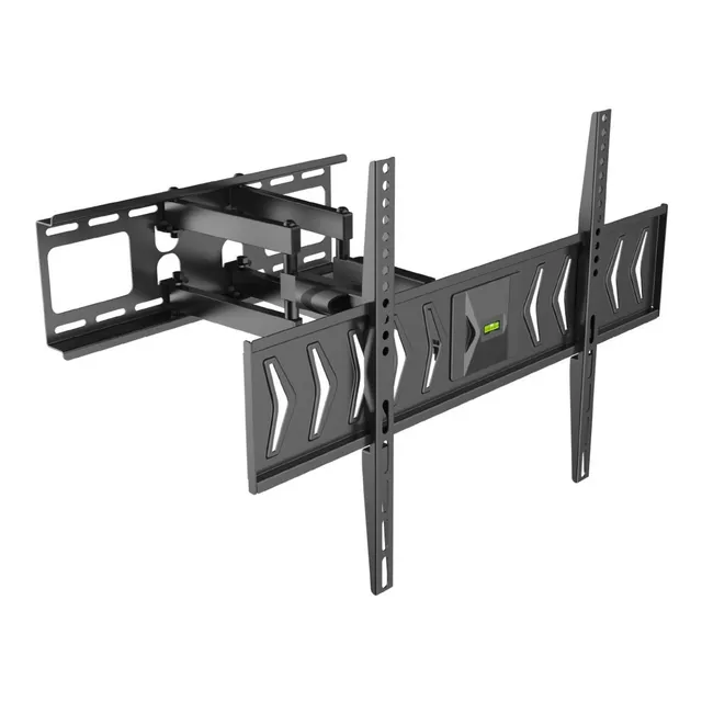 Base Soporte Tv Brazo Reforzado 30-75p 50kg Vesa 600x400 Color Negro