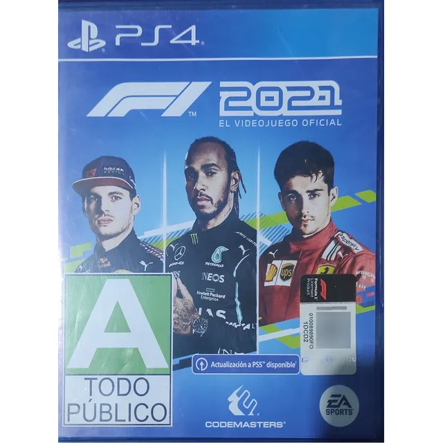 F1 2021 Para Ps4 (Reacondicionado)