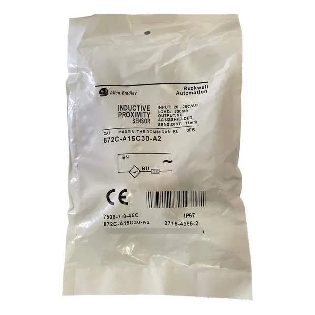 Allen Bradley 872c-a15c30-a2 Sensor Inductivo 15 Mm Sensado.