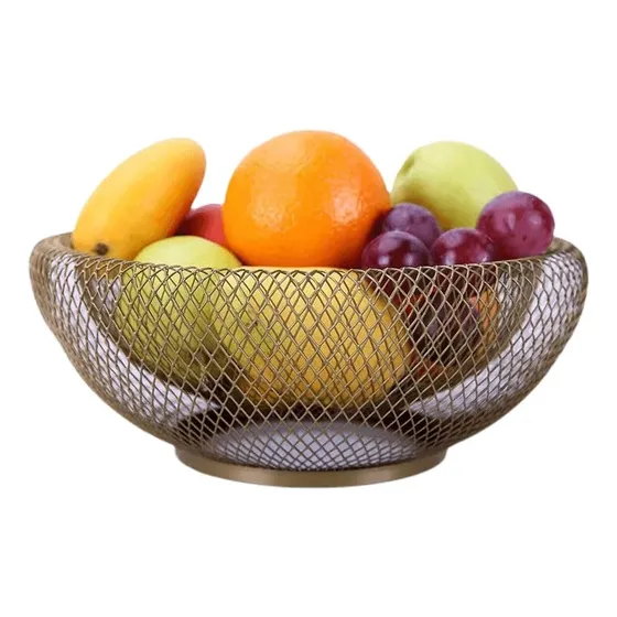 Canasta Malla Frutas Verduras Panes Huevos Decoracion Mesa
