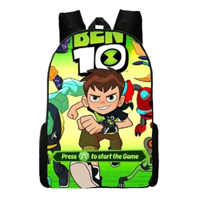 Mochila Con Ruedas For Estudiantes Junior Hacker Ben 10