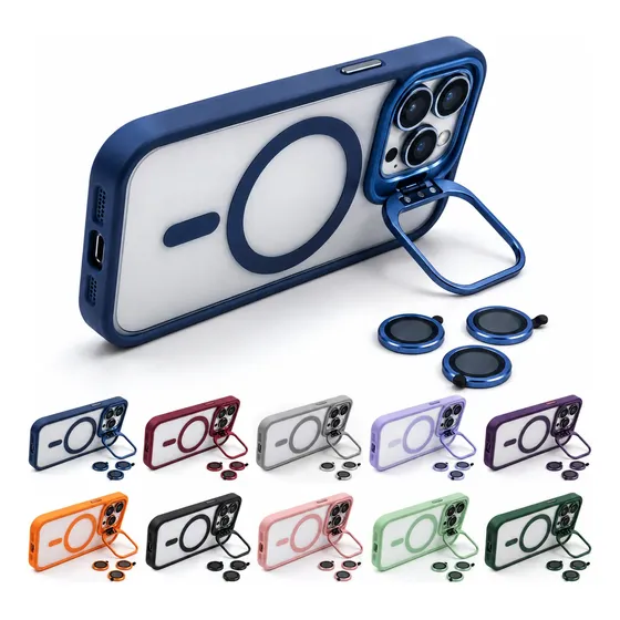 Carcasas Para iPhone Con Magsafe Y Protector De Camara 2.0