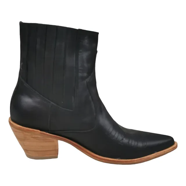 Botas Zapatos Botinetas100% Cuero Vacuno Agustina Huerga