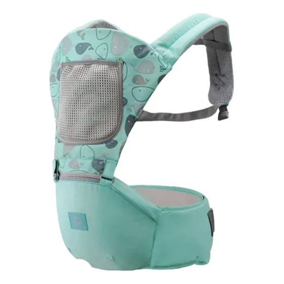 Cargador Portabebe Canguro Con Silla Ergonómico 4 En 1