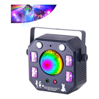 Globo Magic Led Rgb Moving Strobo Laser Dmx 4 Em 1 Efeito Globo Magic Led Rgb Moving Strobo Laser Dmx 4 Em 1 Efeito