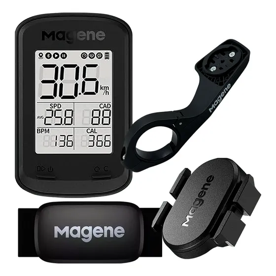 Ciclocomputador Magene C206 Pro Gratis Banda Sensor Soporte
