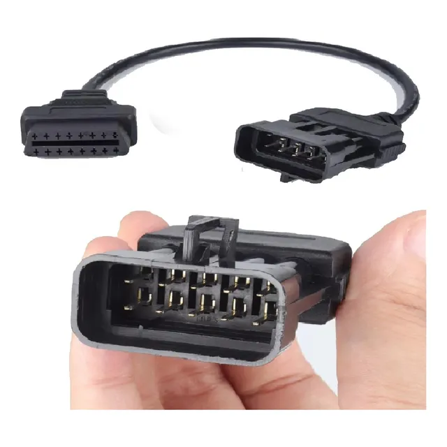 Adaptador Scanner Obd2 Chevrolet Y Opel De 10 Pines A Obd2