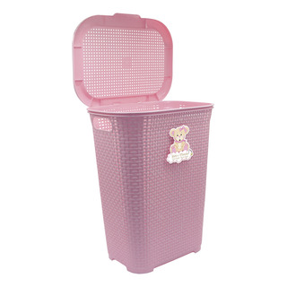 Cesto Organizador Roupas 30l Com Tampa Infantil Bebê Cesto Organizador Roupas 30l Com Tampa Infantil Bebê