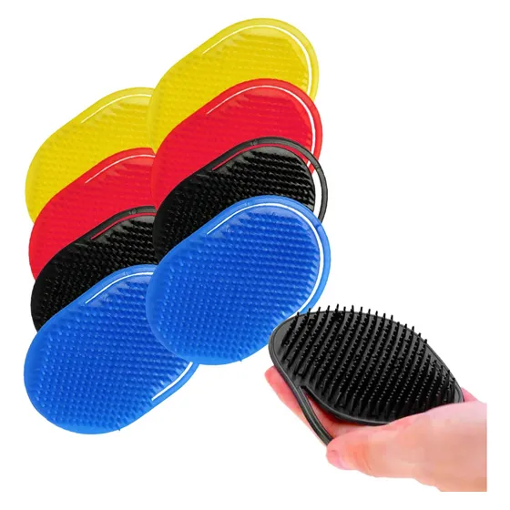 Pente De Bolso Oval Pata Barbeiro Kit 8 Pente Para Cabelo