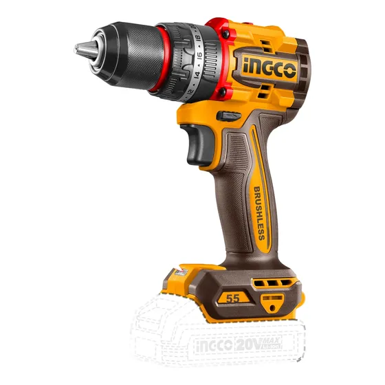 Taladro Atornillador Percutor Brushless Ingco Cidli205581