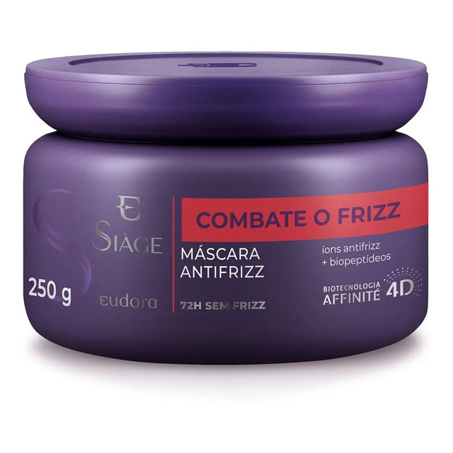 Mascara Capilar Combate O Frizz Siage Eudora 250g