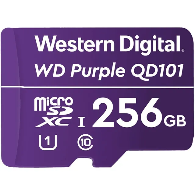 Memoria Micro Sd 256gb Western Digital Videovigilancia