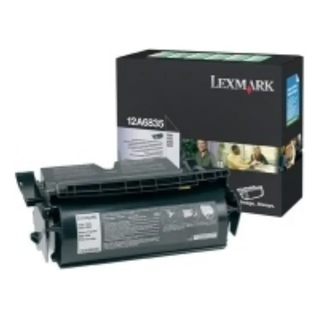 Cartucho Tóner Lexmark - 20000 Páginas, Negro 12a6835 /vc