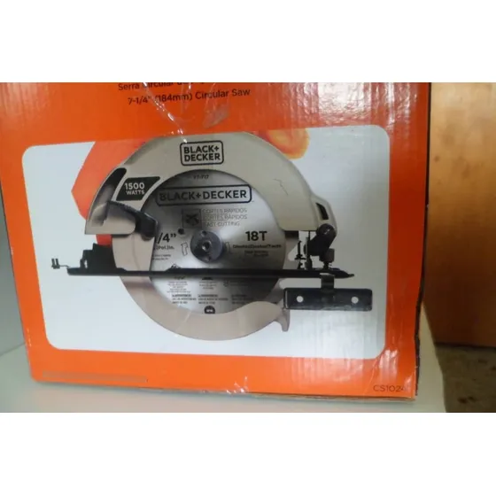 Cierra Circular Black And Decker De 7.1/4, 1500 Watts