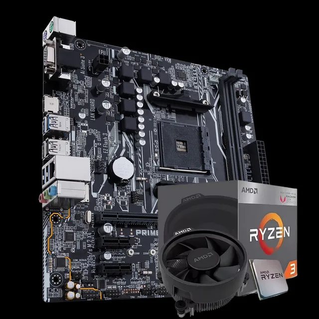 Kit Actualizado-gamer-amd-ryzen-3+tarjeta-prime-a320m-k