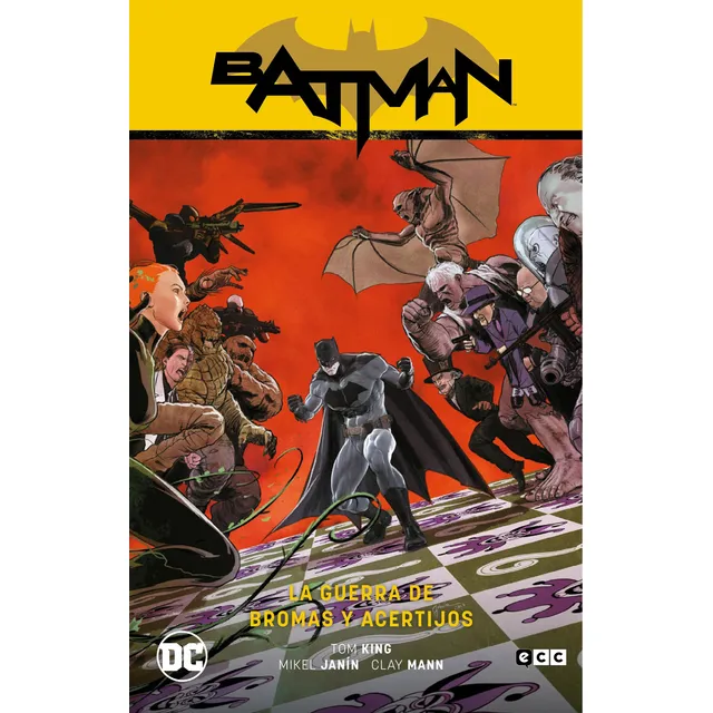 Libro Batman La Guerra De Bromas Y Acertijos Dc Ecc Español