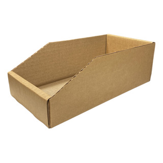 Gaveta De Carton Corrugado Kraft 6 In (100 Piezas) Gaveta De Carton Corrugado Kraft 6 In (100 Piezas)
