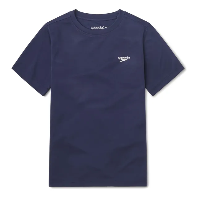 Speedo Camiseta Natacion Uv Para Niño Grafico Manga Corta