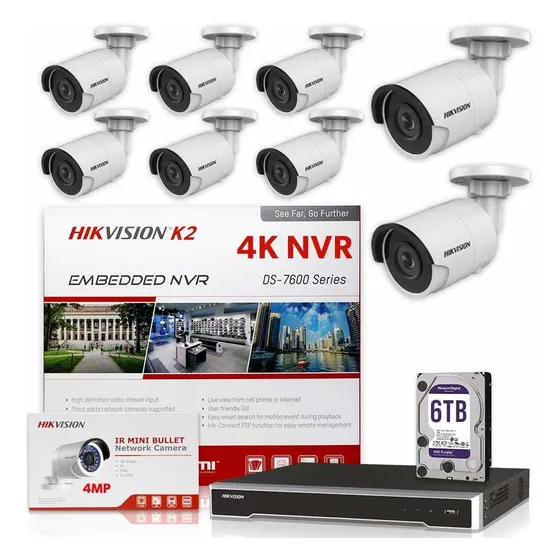 Hikvision Nvr Canal Poe Ds Ni Cdg In Nueva H. Mp Ip Para Z1