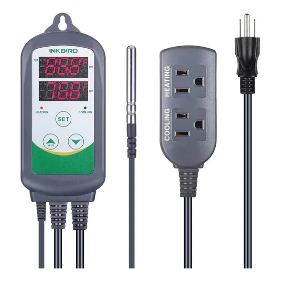 Termostato De Aplicación Inkbird Con Controlador De Temperat