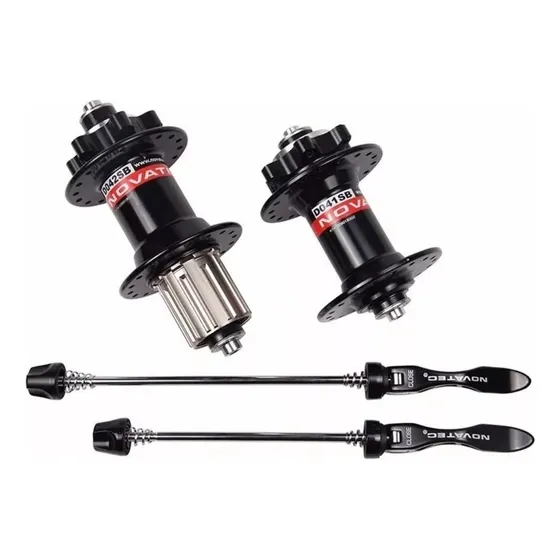 Par De Cubo Novatec 9 Mm D041/d042 36f Rolamento