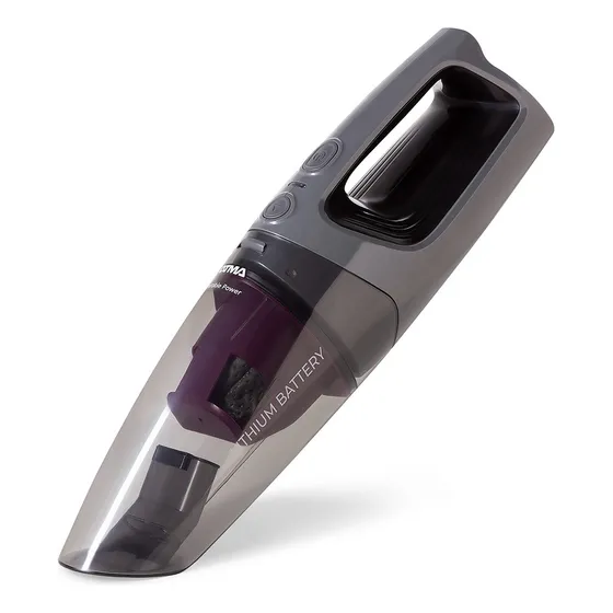 Atma De Mano As7912pi Aspiradora Para Polvo Y Liquidos 400 Ml Gris/violeta