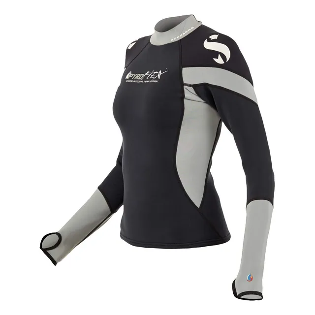 Rash Guard Manga Larga Pyroflex Para Mujer