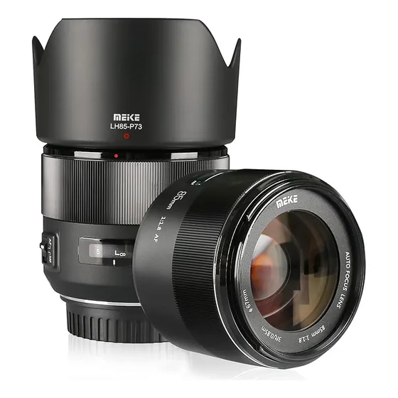 Lente Objetiva Meike Af 85mm F/1.8 Stm P/ Canon C/ Nfe