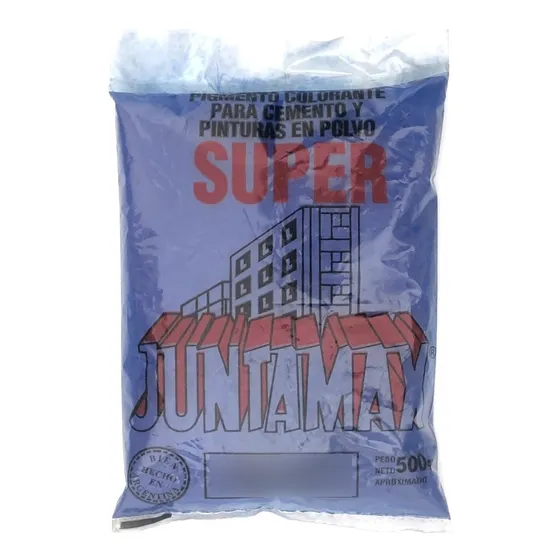 Pigmento Colorante Para Cemento Juntamax X 500 Gr Azul