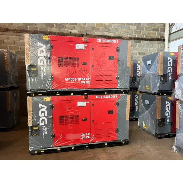 Generador-planta Eléctrica 40kva. Motor&alternador Agg. Ph1.