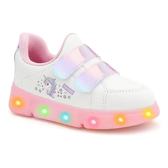 Championes Luces Led Niña Novope Escolar Ajuste Unicornio