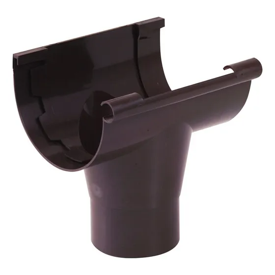 Bajada Canaleta Cementar Pvc Ph25 80mm Agua Lluvia Hoffens