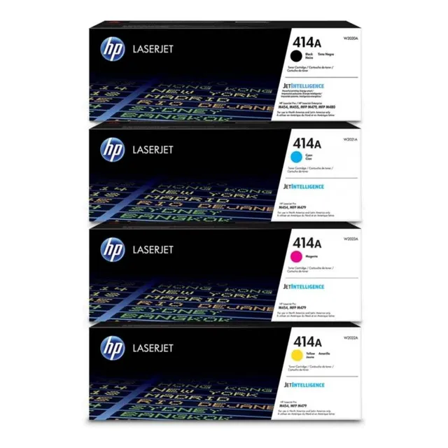 Pack Toner 414a Original Juego Completo Envio Gratis