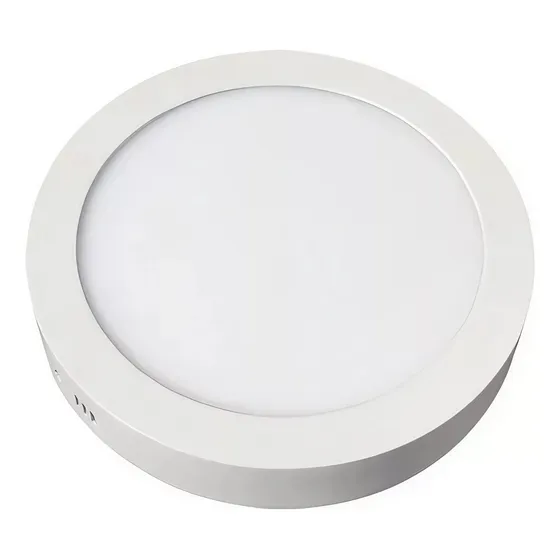 Lampara Sobreponer Panel Led 12w Luz Calida 3000k