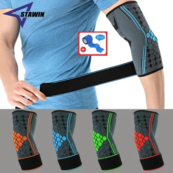 Manga Codera De Compresión Protectora Soporte Codo Flexible 