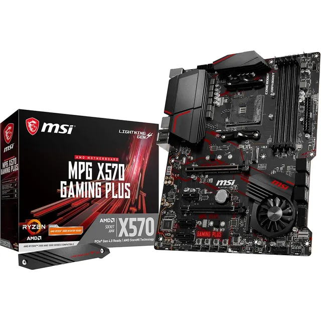 Msi Placa Base Mpg X570 Gaming Plus (amd Am4, Pcie 4.0
