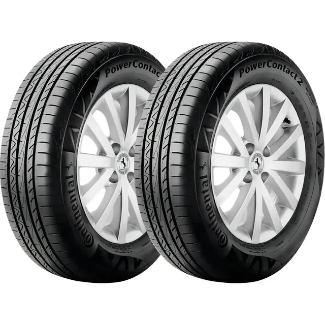 Kit 2 Pneus 205/55R16 Continental PowerContact 2 91V Aro 16